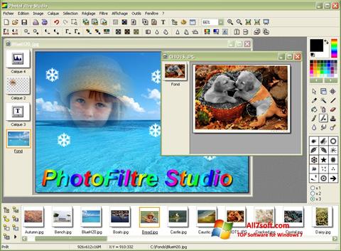 Screenshot PhotoFiltre Windows 7