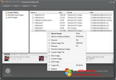 Screenshot DAEMON Tools Ultra Windows 7