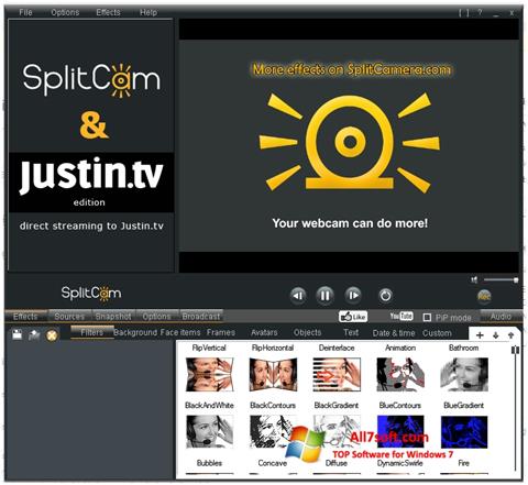 Screenshot SplitCam Windows 7