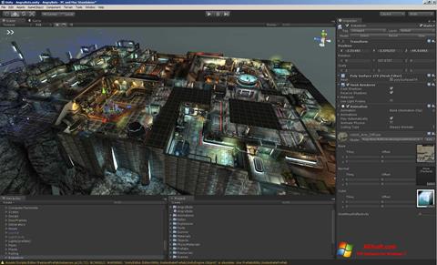 Screenshot Unity 3D Windows 7