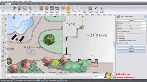 Screenshot Realtime Landscaping Architect Windows 7