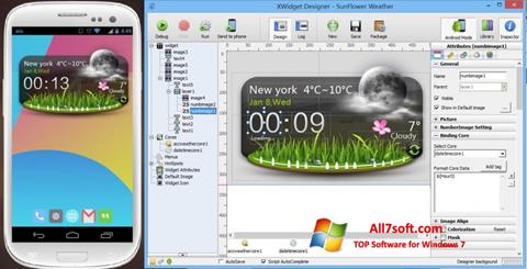 Screenshot XWidget Windows 7