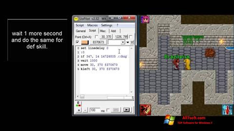 Screenshot UoPilot Windows 7