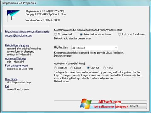 Screenshot Kleptomania Windows 7
