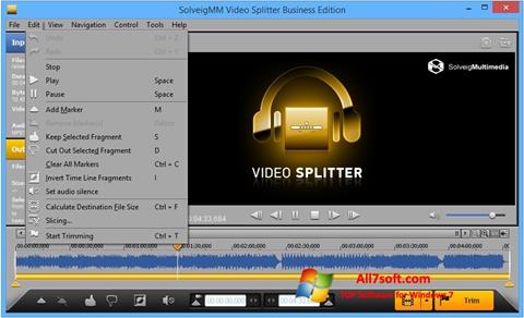Screenshot SolveigMM Video Splitter Windows 7