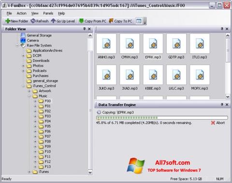 Screenshot iFunBox Windows 7