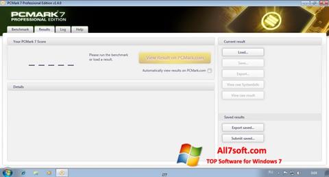 Screenshot PCMark Windows 7